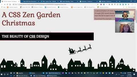 CSS Zen Garden Christmas