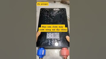 sửa máy nước nóng trực tiếp