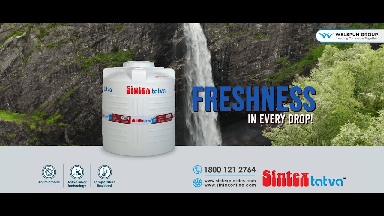 Sintex Tatva Water Tank Freshness In Every Drop Available In 1000L sintex-tatva-water-tank-freshness-in-every-drop-available-in-1000l