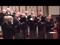 My True Love Gave to Me | Cambridge Male Chorus