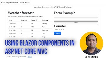 Use Blazor Component in MVC! 🔥How to use Blazor Component in Asp.Net Core MVC 🚀