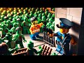 Lego Zombie Apocalypse: Police and Inmate Unite to Escape Zombie Land