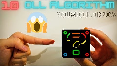 10 Secret OLL Algorithms// You Should Know
