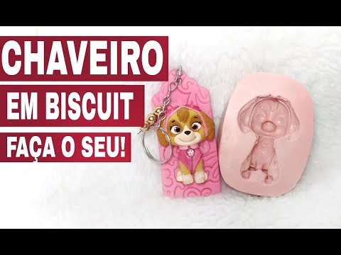 Chaveiro Em Biscuit Faca O Seu Youtube - chaveiros brawl stars biscuit