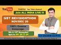 GST REVISIONTHON for NOV/DEC 2020 by CA Sachin Gupta (TAX BY SG)