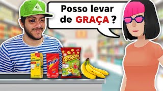 MY SUPERMARKET ONLY HAS LAZY CUSTOMERS! - Talk to the Manager screenshot 2