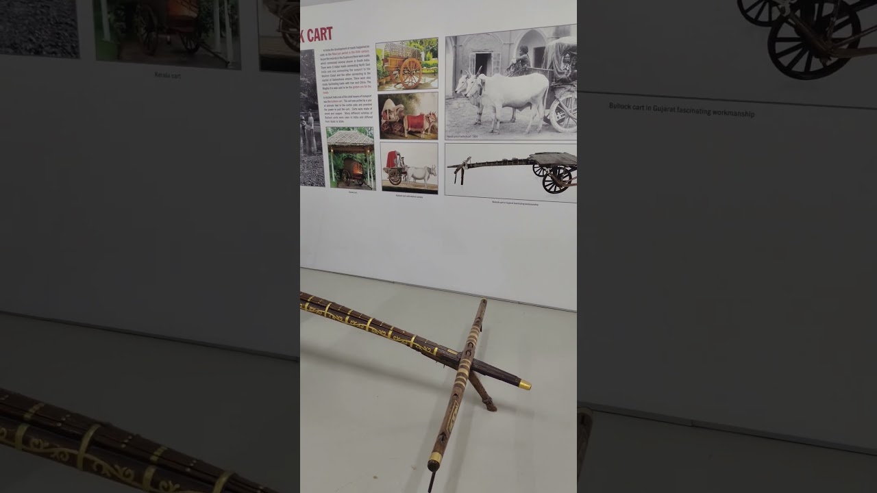 Ancient Indian Bullock cart 