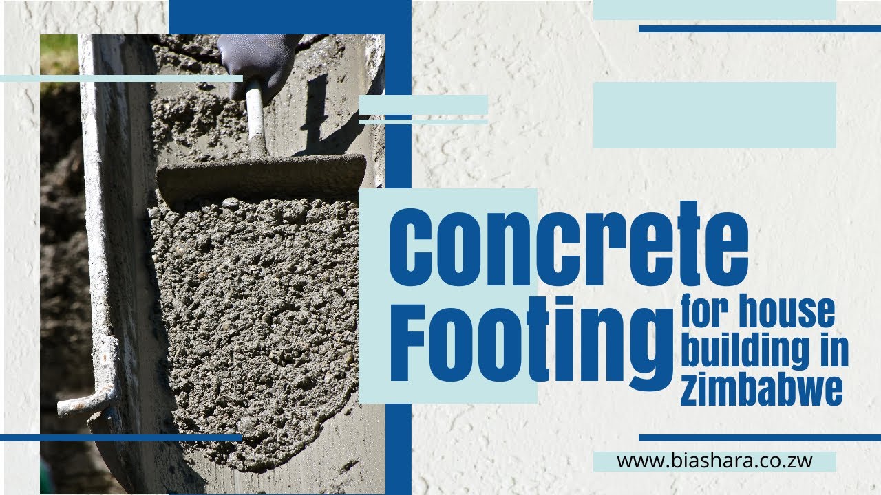 Concrete footing House building in Harare Zimbabwe YouTube