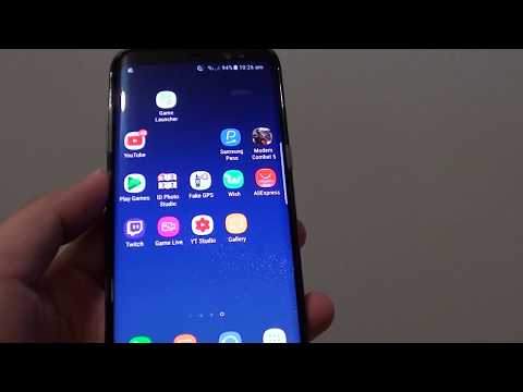 Samsung Galaxy S8 : 앱을 강제로 중지하는 방법