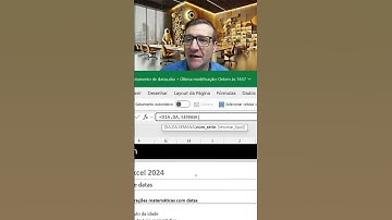 Qual dia da semana você nasceu #byeverton #excel #excelbr #microsoft