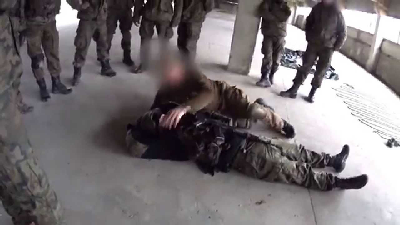 Kurs zimowy snajperów 4 # badanie TCCC