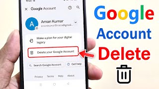 Google account delete kaise kare | Gmail id delete kaise kare | Email id delete kaise kare permanent