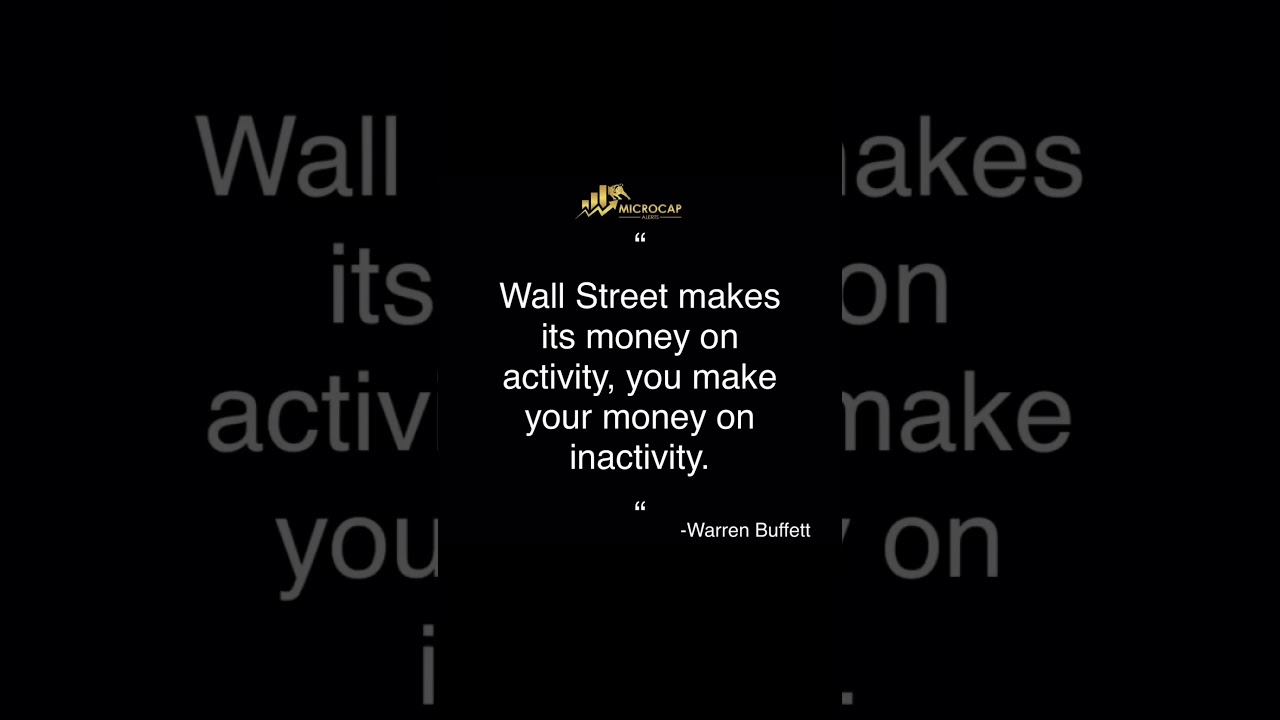 Warren on money 💰 