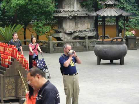 Hangzhou - Lingyin Temple / 杭州靈隱寺, 飛來峰石窟, 雙石塔, 大雄寶殿, 華嚴殿