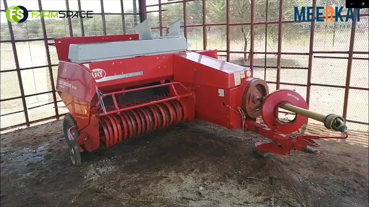 Welger AP530 baler op Kwaliteit Trekker en Implement Veiling Sonder Grense 21 tot 24 Feb 2022