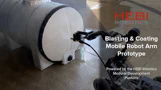 Blasting & Coating Mobile Robot Arm