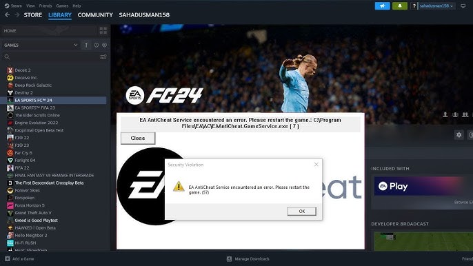 READY STOCK EA SPORTS FIFA FC 24 FIFA 23 (PC Steam Origin EA