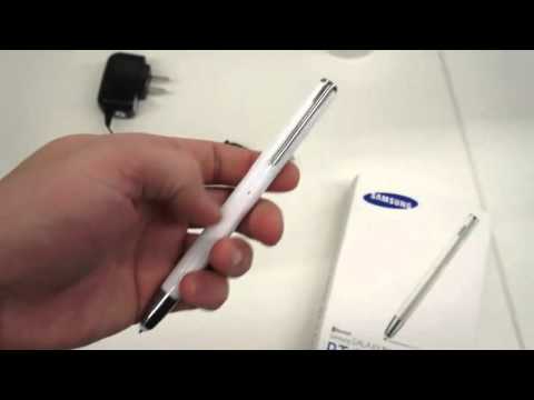 Engadget - Samsung Galaxy Note BT S Pen hands-on