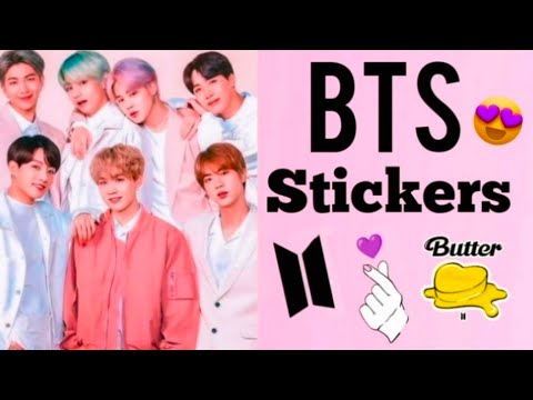 BTS Stickers |How to make BTS Stickers at home |DIY BTS Stickers