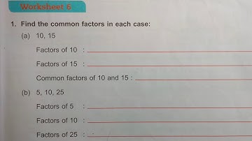 math class 5 chapter 3 worksheet 6 dav public school // math class 5 unit 3 worksheet 6 dav public