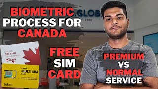 Biometric Process for Canada Study Visa | Premium vs Normal Service | Documents Required