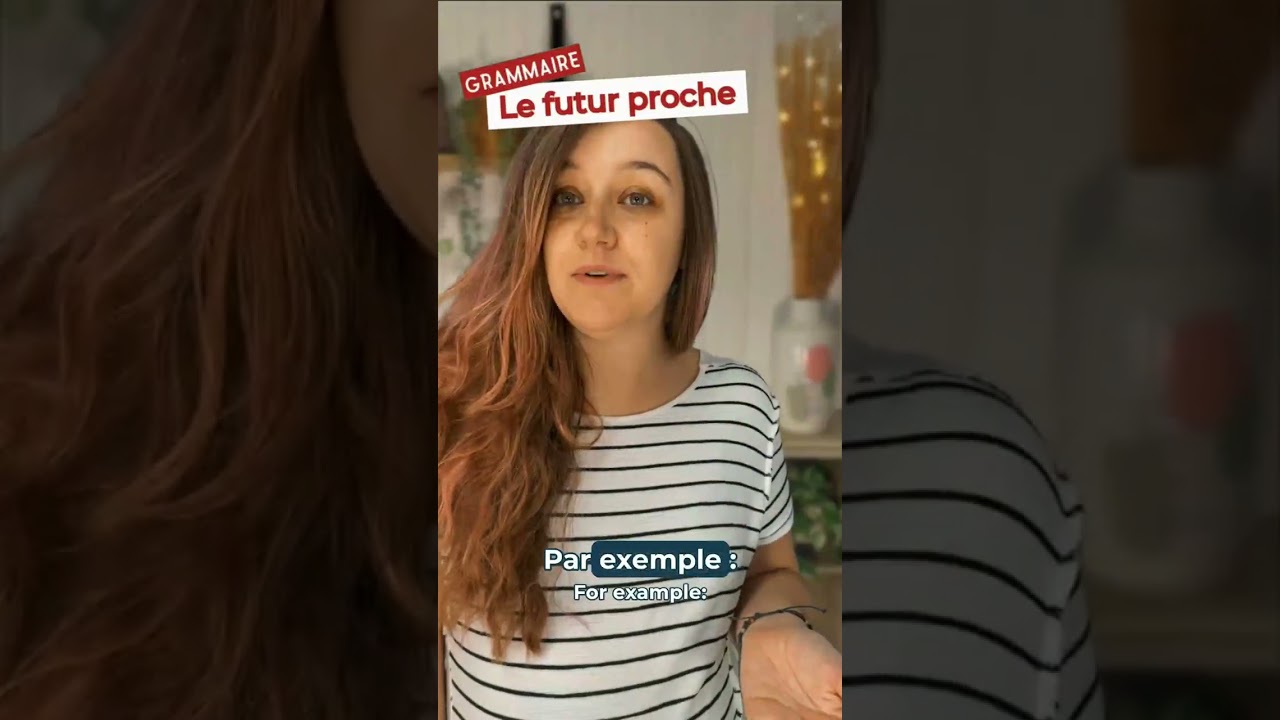 Le futur proche en français - French Grammar Lesson