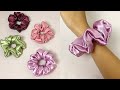 DIY Satin Silk Scrunchies 🌸 How To Make Scrunchies For Sale. How To Make A Scrunchies At Home