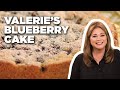 Blueberry Cake with Lemon-Mascarpone Cream | Valerie's Home Cooking | Food Network