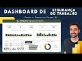 Como Criar um Dashboard de Acidentes e Segurança do Trabalho no Power BI  (Passo a Passo 2026)