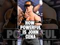 How Powerful is John Cena ACTUALLY? #johncena #wwe #wrestling #anime #vs #battle #wweraw #therock