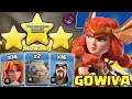 CARA MENGGUNAKAN GOLEM WIZARD VALKYRIE (GOWIVA) DENGAN MUDAH - STRATEGI TH 9 | COC INDONESIA