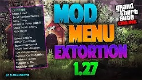 (GTA/PS3) Extortion 3.6 BEST SPRX MENU!