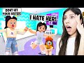 MY DAUGHTER BABYSITS THE BABY for THE FIRST TIME!  *SHE HIT HER!*  - Roblox (Bloxburg Roleplay)