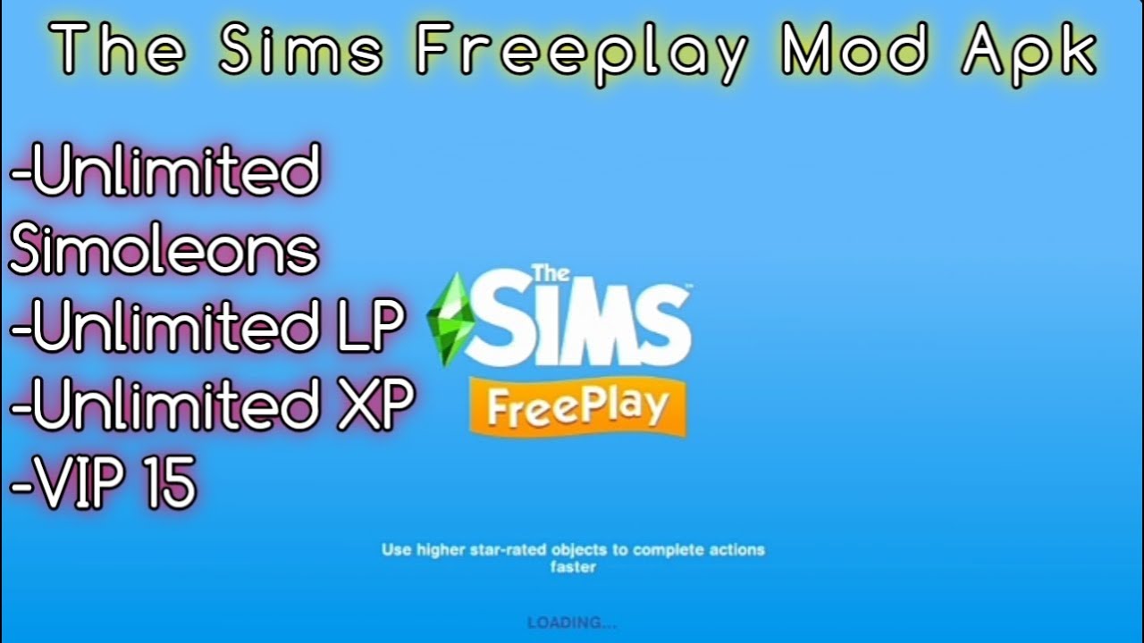 the sims freeplay apk unlimited vip