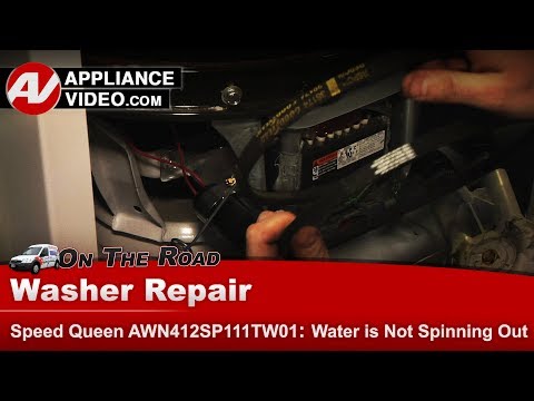 Speed Queen Washer -  Water Not Draining - Diagnostic U0026 Repair