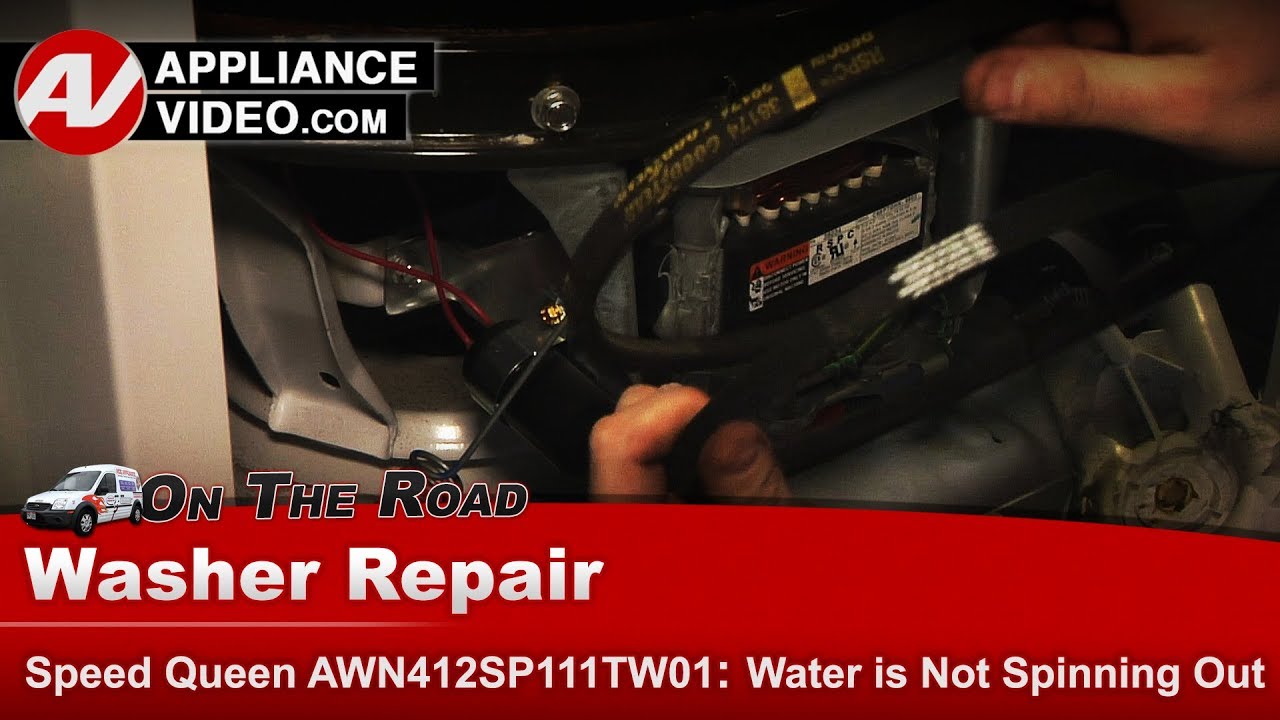 Speed Queen Washer Not Draining Speed Queen Washer - Water not draining - Diagnostic & Repair - YouTube