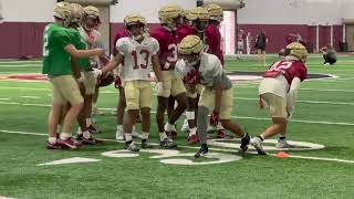 FSU Football Spring Practice HIGHLIGHTS (FULL PADS) (DJU/Malik Benson)