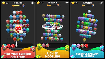 Balloon Blast 3D! Game Gameplay Video for Android