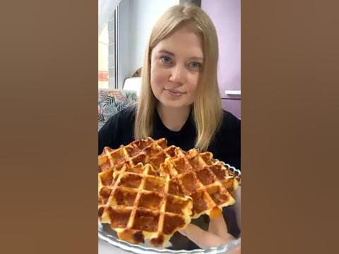 Самые вкусные творожные вафли😍 - YouTube
