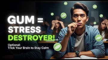 This Simple Gum Trick Can DESTROY Exam Anxiety (Surprising Science!) 🧠✨