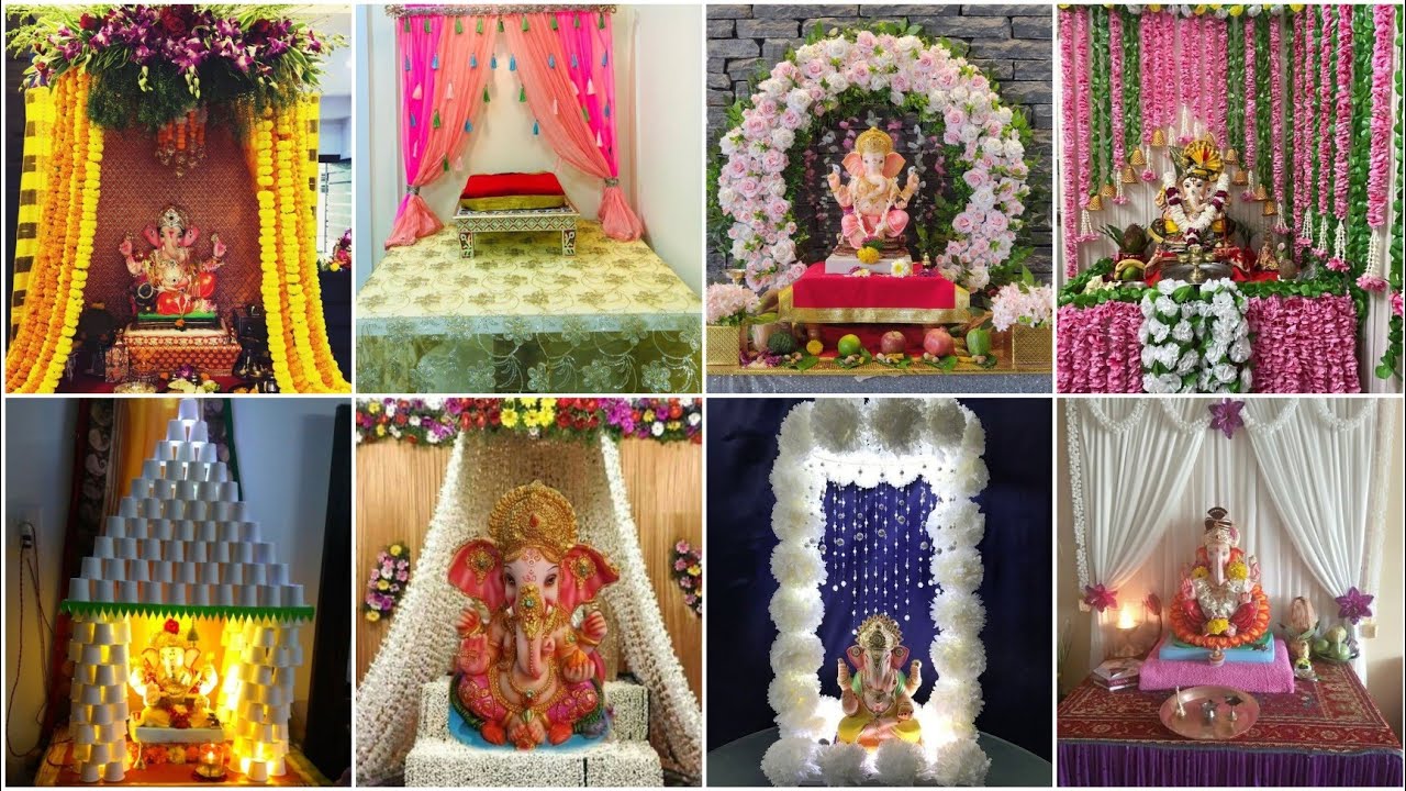 Anayatech ganpati Decoration Items Decoration Tulle Yellow net -pack of 5  Price in India - Buy Anayatech ganpati Decoration Items Decoration Tulle  Yellow net -pack of 5 online at Flipkart.com