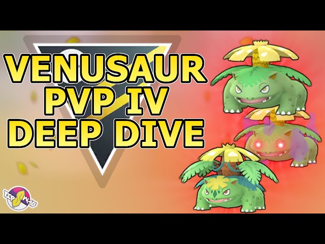 Venusaur Pokemon Trade GO Pokémon Not Shiny ULTRA League PVP Bulbasaur  2500CP