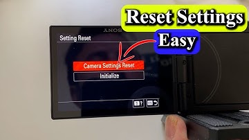 How To Reset Your Sony ZV-1F Fast and Easy!