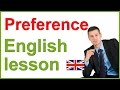 Expressing PREFERENCES | English lesson