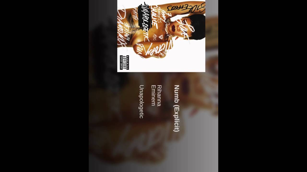 Rihanna - numb male version