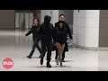 Kanye West And Bianca Censori Spotted Together At Seoul Airport