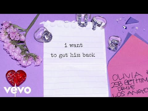 Olivia Rodrigo - get him back! (Official Lyric Video)