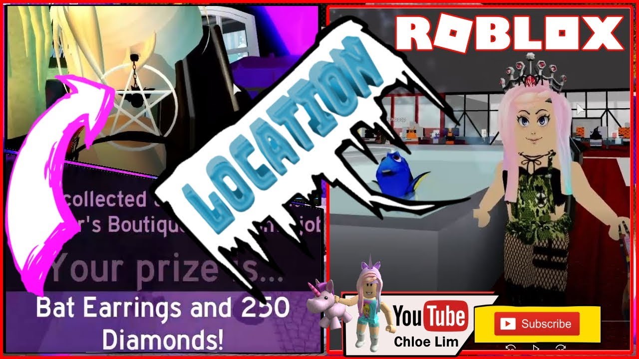 Chloe Tuber Roblox Royale High Halloween Event Gameplay Miki S Clothing Bat Earrings All Candy Location - roblox royale high halloween 2019 candy hunt