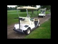 Yamaha Golf-Car Walkaround &amp; Flatout