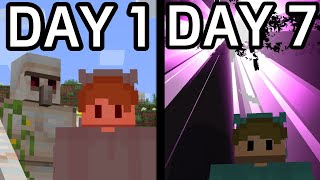 I Learned How To Speedrun Minecraft in 7 Days